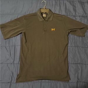 Under Armour Men's Black Polo Shirt